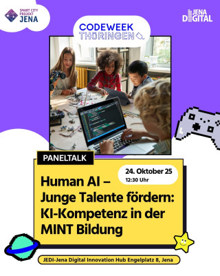 Human AI – Junge Talente fördern: KI-Kompetenz in der MINT Bildung
